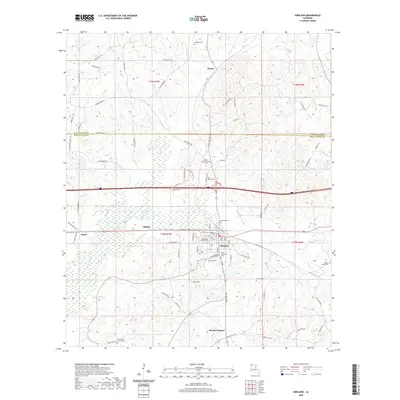 2020 Map of Gibsland, 2020 Print