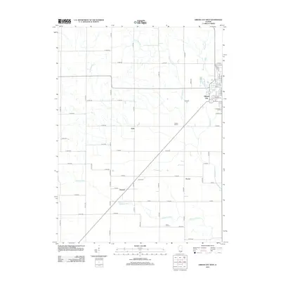 2012 Map of Gibson City West, 2012 Print