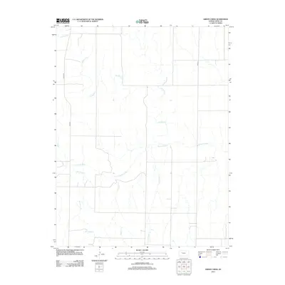 2012 Map of Gibson Creek, 2012 Print