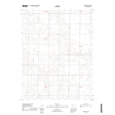 2018 Map of Gibson Creek, 2018 Print