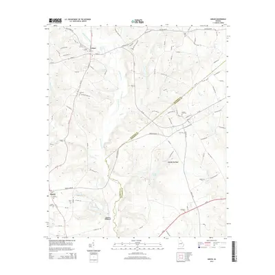 2014 Map of Gibson, 2014 Print