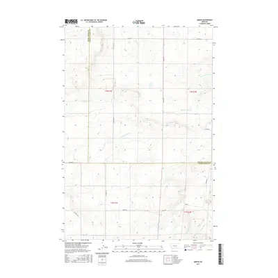 2017 Map of Gibson, 2017 Print