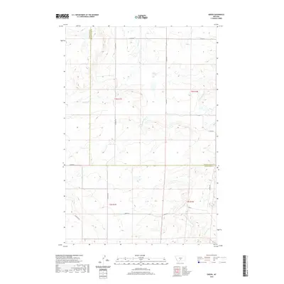2020 Map of Gibson, 2020 Print