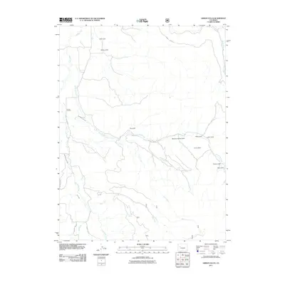 2011 Map of Gibson Gulch, 2011 Print