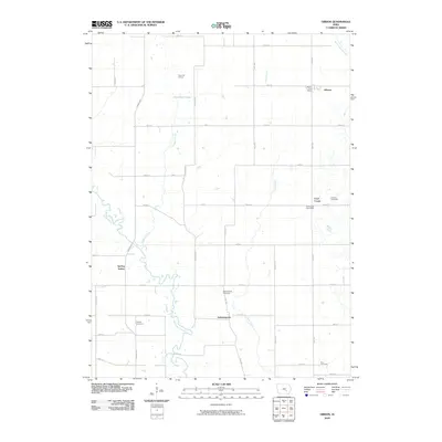 2010 Map of Gibson, 2010 Print