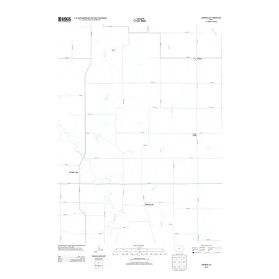 2013 Map of Gibson, 2013 Print