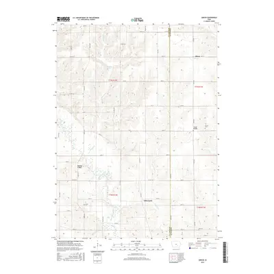 2015 Map of Gibson, 2015 Print
