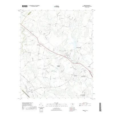 2019 Map of Gibson, 2019 Print