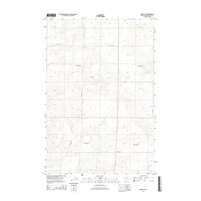 2014 Map of Gibson SW, 2014 Print