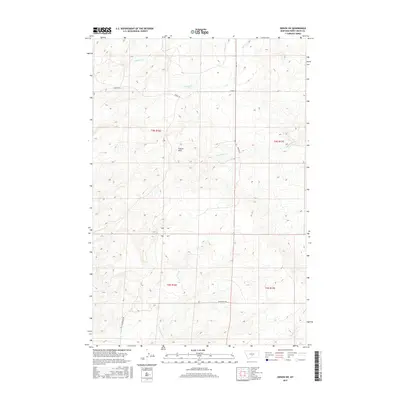 2017 Map of Gibson SW, 2017 Print
