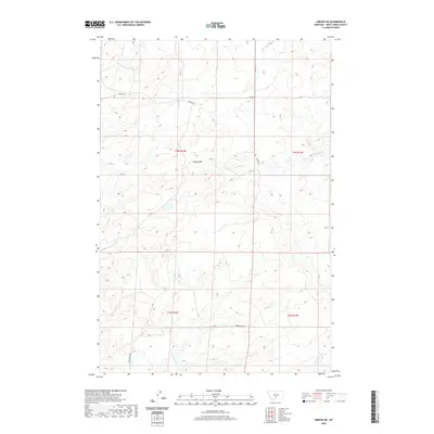 2020 Map of Gibson SW, 2020 Print