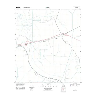 2012 Map of Gibson, 2012 Print