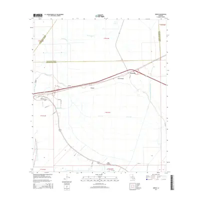 2015 Map of Gibson, 2015 Print