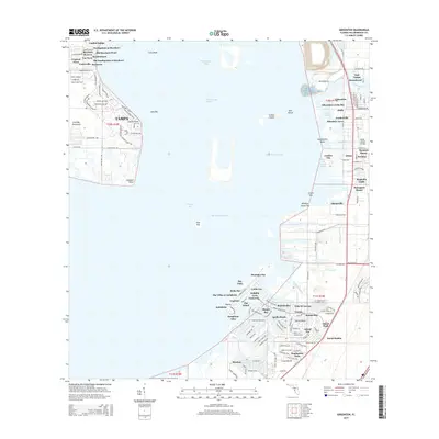 2015 Map of Gibsonton, 2015 Print