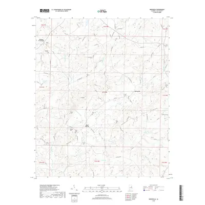 2018 Map of Gibsonville, 2018 Print