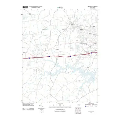 2010 Map of Gibsonville, 2010 Print