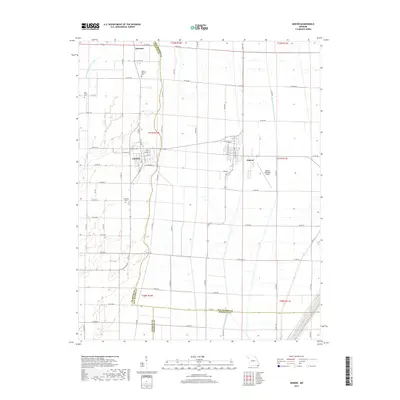2017 Map of Gideon, 2017 Print