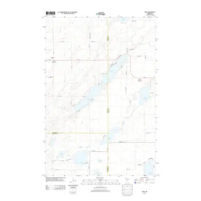2013 Map of Giese, 2013 Print