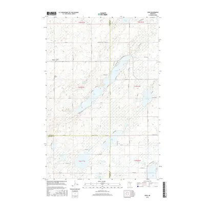 2016 Map of Giese, 2016 Print