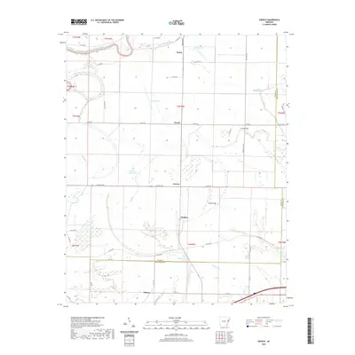2020 Map of Gieseck, 2020 Print