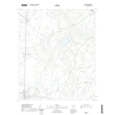2020 Map of Gifford, 2020 Print