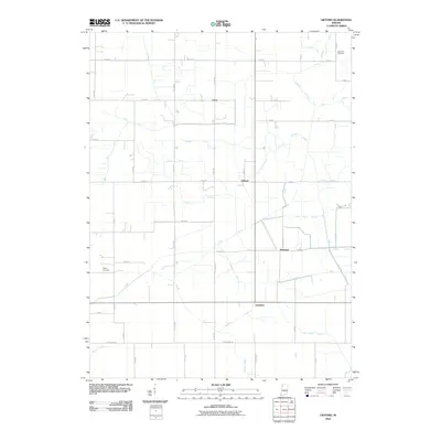 2010 Map of Gifford, 2010 Print