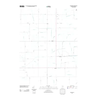 2013 Map of Gifford, 2013 Print