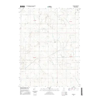 2016 Map of Gifford, 2016 Print