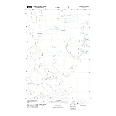 2011 Map of Gifford Peak, 2011 Print