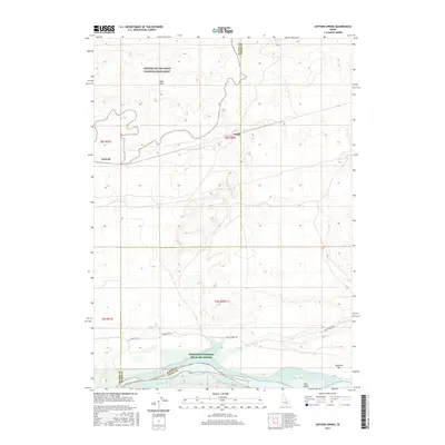 2017 Map of Gifford Spring, 2017 Print