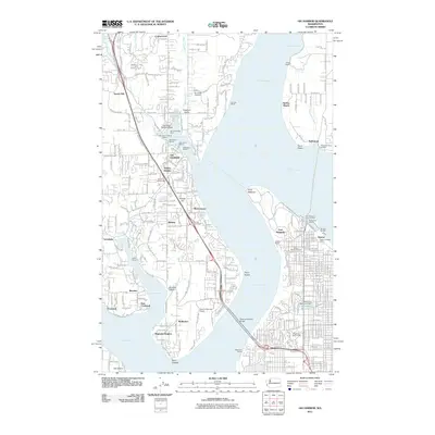 2011 Map of Gig Harbor, 2011 Print
