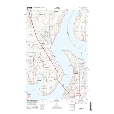 2014 Map of Gig Harbor, 2014 Print