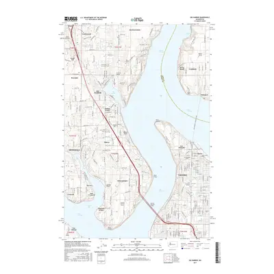 2017 Map of Gig Harbor, 2017 Print