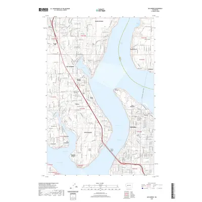2020 Map of Gig Harbor, 2020 Print