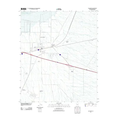 2011 Map of Gila Bend, 2011 Print