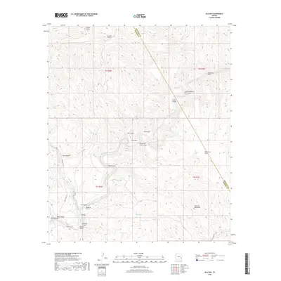 2018 Map of Gila Box, 2018 Print