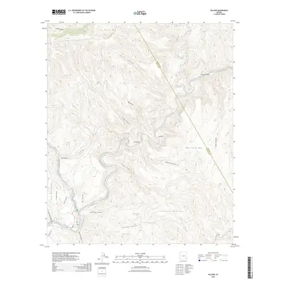 2026 Map of Gila Box, 2026 Print