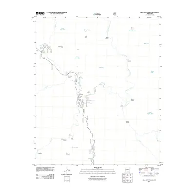 2011 Map of Gila Hot Springs, 2011 Print