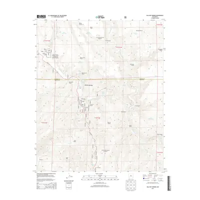 2013 Map of Gila Hot Springs, 2013 Print