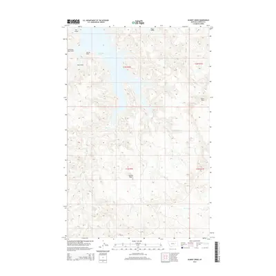 2014 Map of Gilbert Creek, 2014 Print