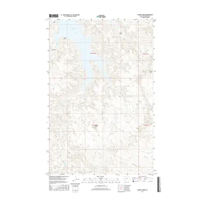 2017 Map of Gilbert Creek, 2017 Print