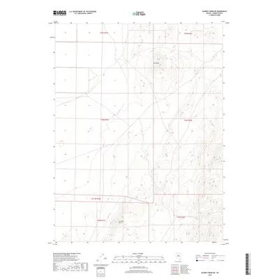 2018 Map of Gilbert Creek NE, 2018 Print