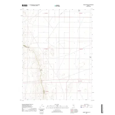 2018 Map of Gilbert Creek NW, 2018 Print