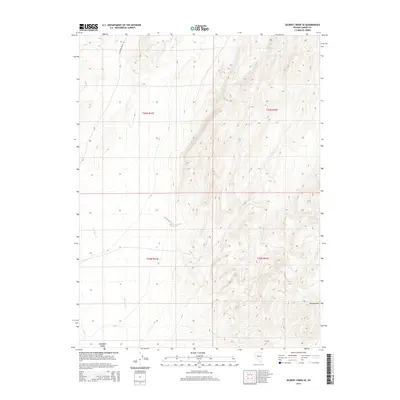 2014 Map of Gilbert Creek SE, 2014 Print