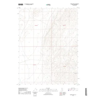 2018 Map of Gilbert Creek SE, 2018 Print