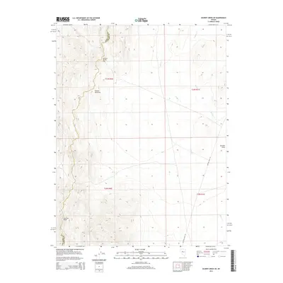 2014 Map of Gilbert Creek SW, 2014 Print