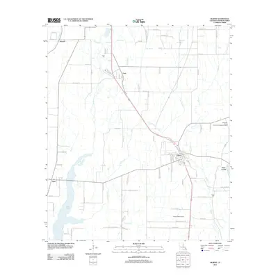 2012 Map of Gilbert, 2012 Print