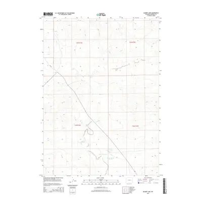 2015 Map of Gilbert Lake, 2015 Print