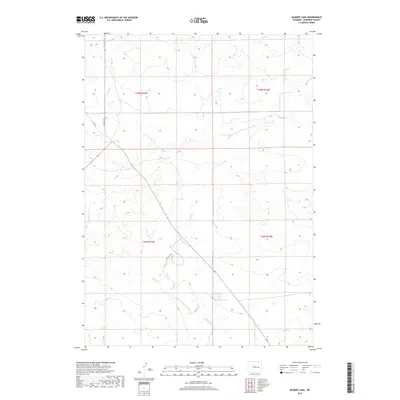 2017 Map of Gilbert Lake, 2017 Print