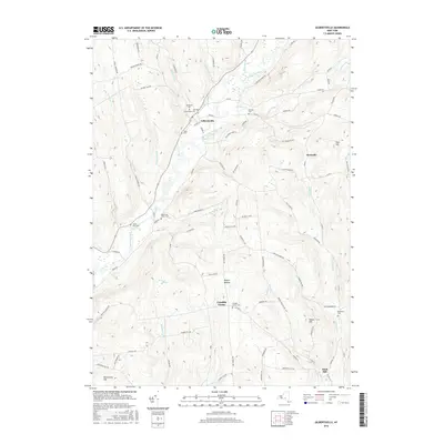 2016 Map of Gilbertsville, 2016 Print